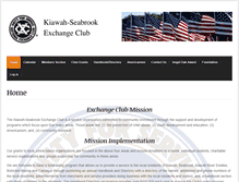 Tablet Screenshot of ks-exchangeclub.com